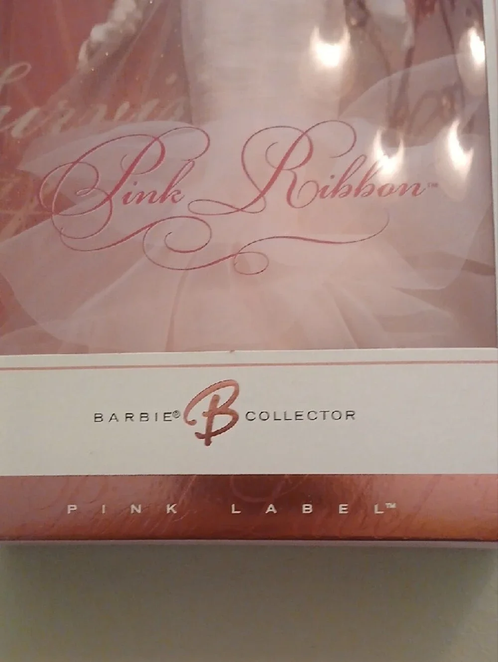 Barbie Pink Ribbon Doll - Light Pink Gown